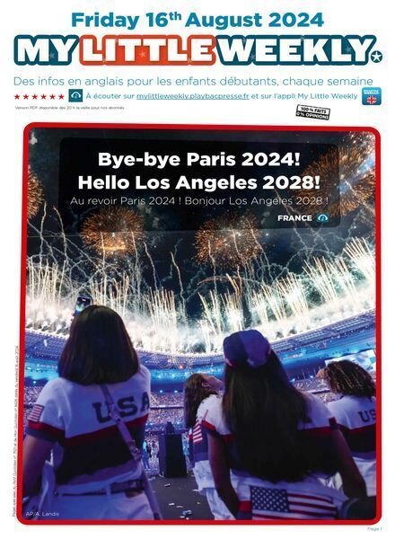 My Little Weekly – 16 Aout 2024 Cover