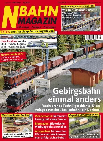 N-Bahn Magazin – September-Oktober 2024 Cover