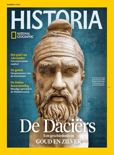 National Geographic Historia Netherlands – 6 Augustus 2024 Cover