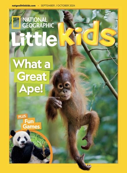 National Geographic Little Kids USA – September-October 2024 Cover