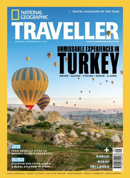 National Geographic Traveller UK – September 2024 Cover