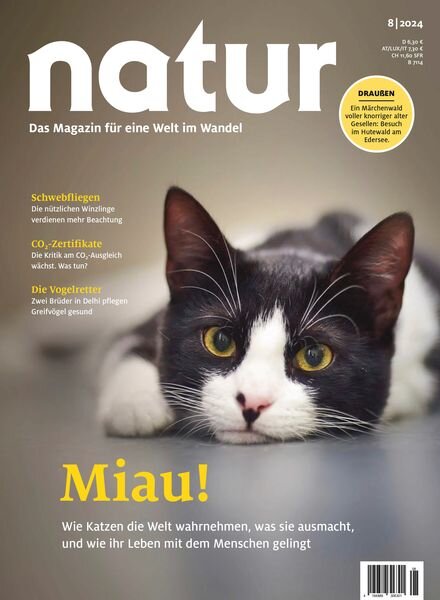 Natur – August 2024 Cover