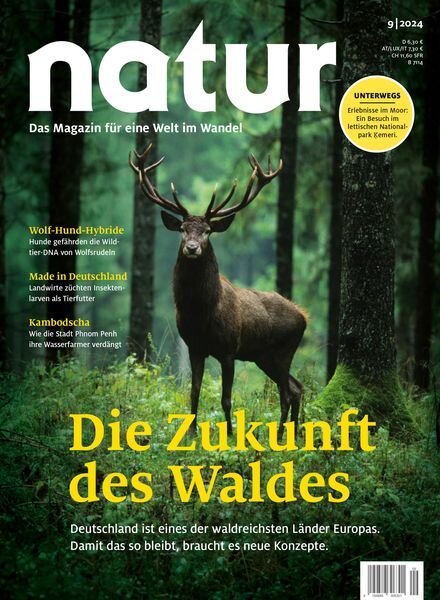 Natur – September 2024 Cover