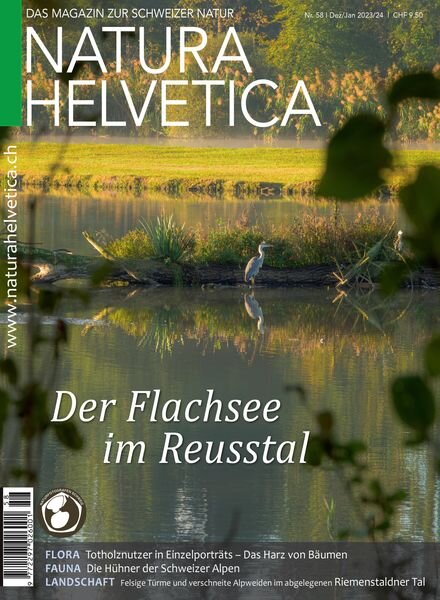 Natura Helvetica – Dezember 2023 – Januar 2024 Cover