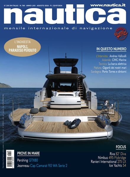 Nautica – Agosto 2024 Cover