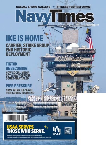 Navy Times – August 2024 Cover