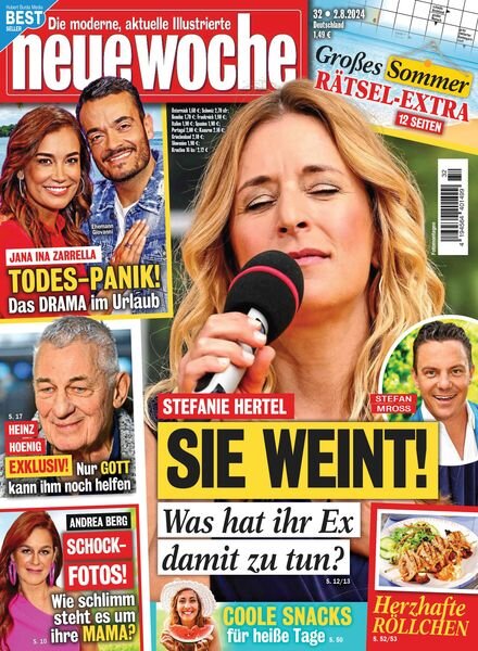 Neue Woche – 1 August 2024 Cover