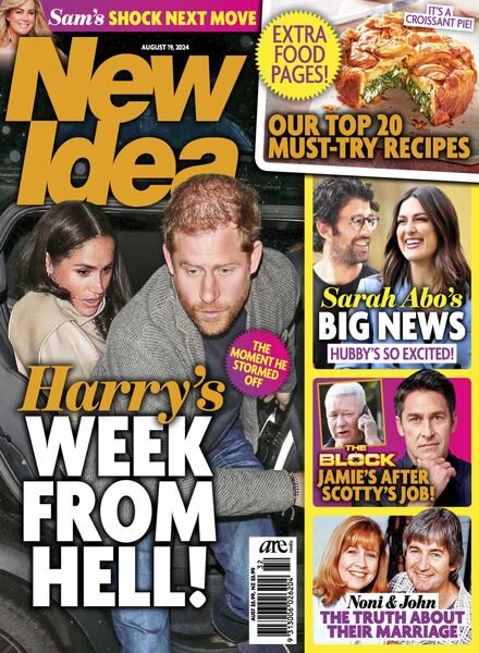 New Idea – 12 August 2024 Cover