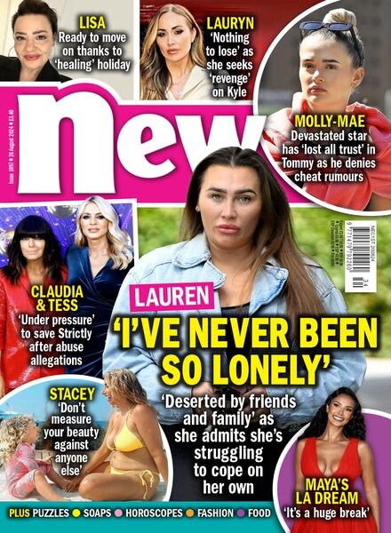 New! Magazine – 26 August 2024 Cover