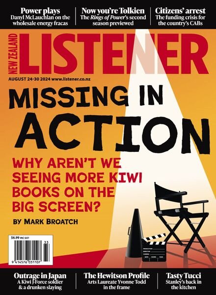 New Zealand Listener – 19 August 2024 Cover