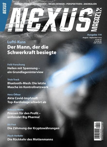 Nexus Magazin – August-September 2024 Cover
