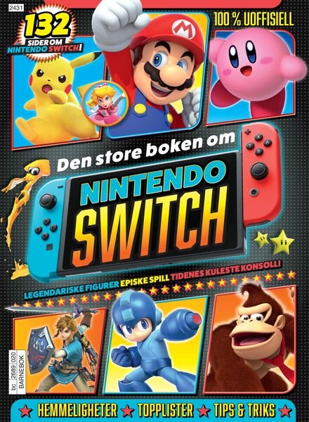Nintendo Switch Norge – August 2024 Cover
