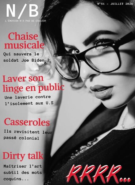 Noir et Blanc – Juillet 2024 Cover