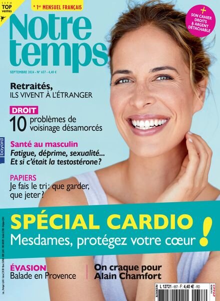 Notre Temps – Septembre 2024 Cover