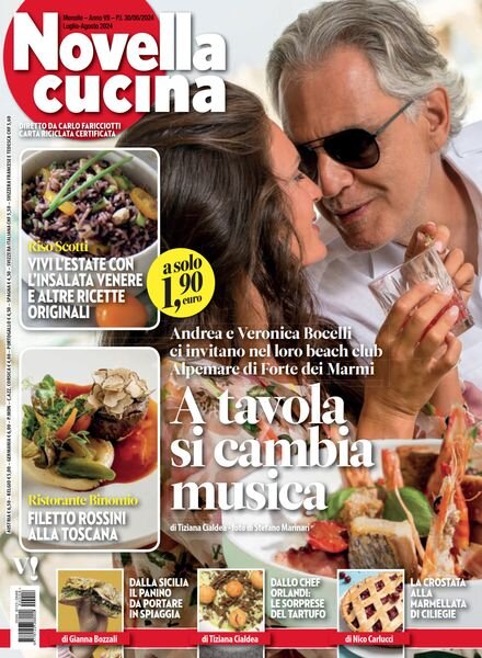 Novella Cucina – Luglio-Agosto 2024 Cover