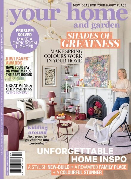 NZ Your Home & Garden – September 2024 Cover