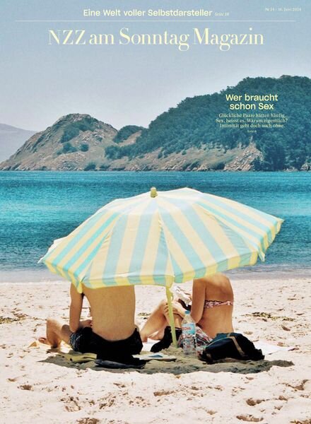 NZZ am Sonntag Magazin – 16 Juni 2024 Cover