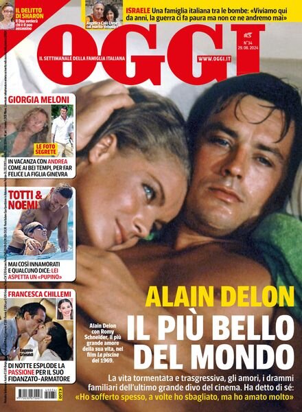 Oggi – 29 Agosto 2024 Cover