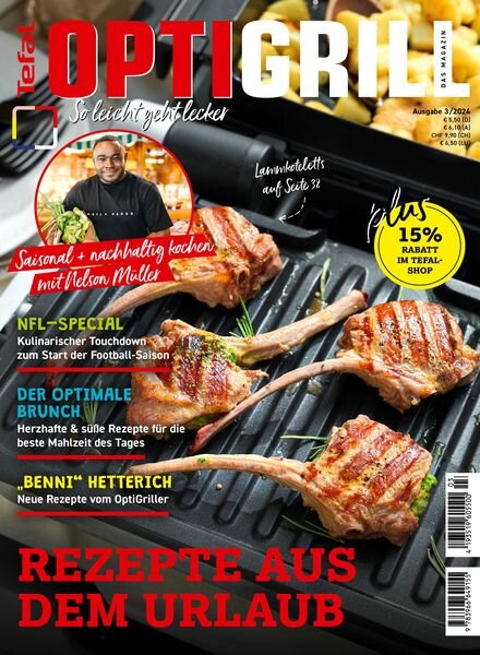 OptiGrill-Magazin – August 2024 Cover