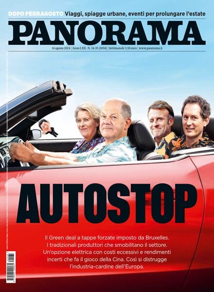 Panorama Italia – 14 Agosto 2024 Cover