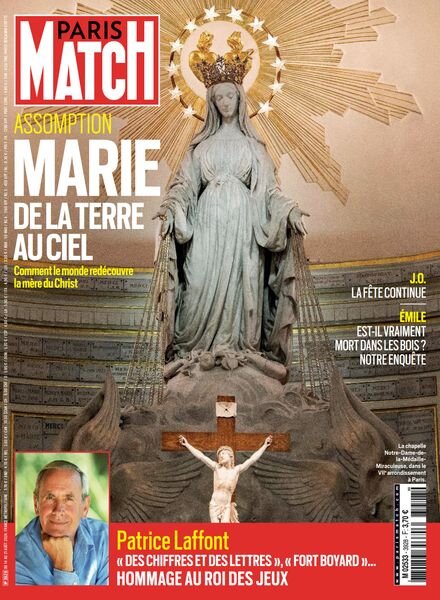 Paris Match – 14 Aout 2024 Cover