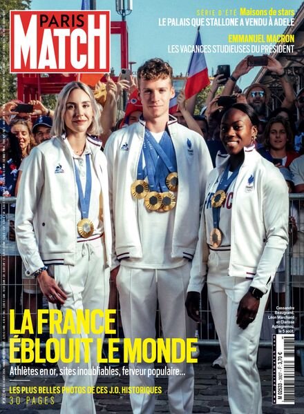 Paris Match – 8 Aout 2024 Cover