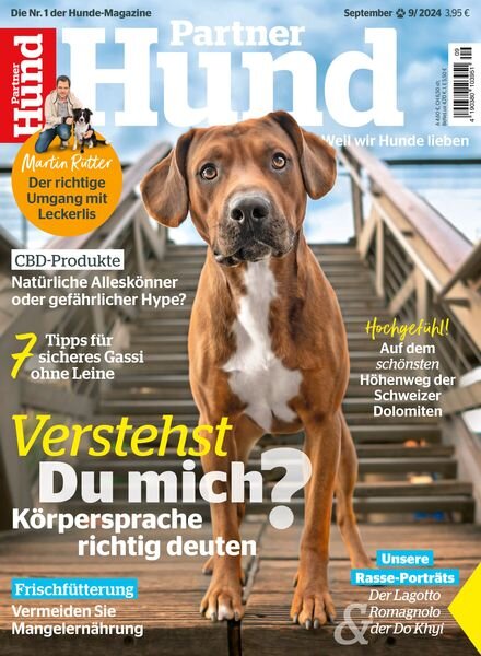 Partner Hund – September 2024 Cover