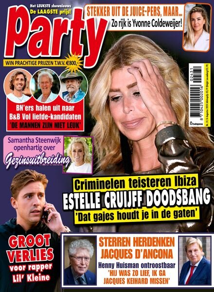 Party Netherlands – 31 Juli 2024 Cover