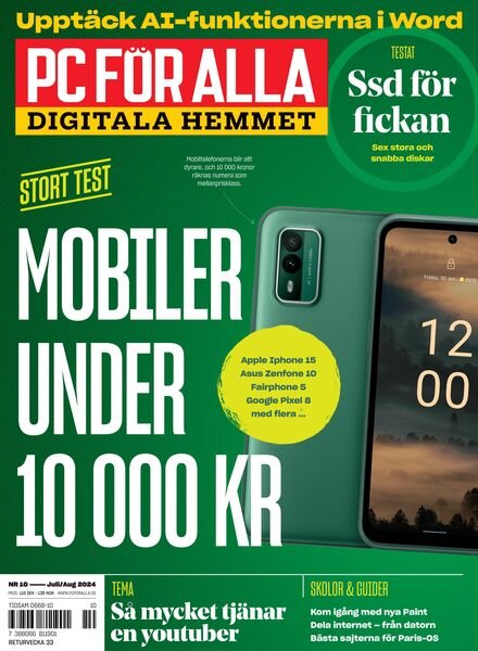 PC fOr Alla – Juli 2024 Cover