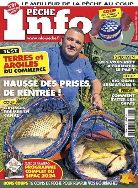 Peche Info – Septembre-Octobre 2024 Cover
