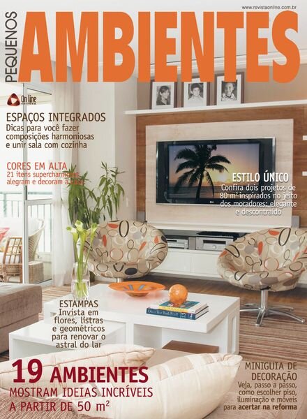 Pequenos Ambientes – 1 Agosto 2024 Cover