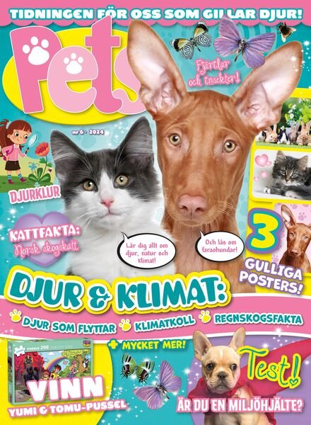 Pets Sverige – Juli 2024 Cover