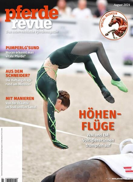 Pferderevue – August 2024 Cover