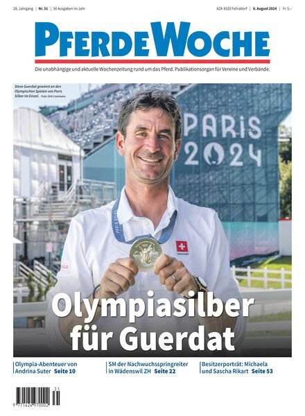 PferdeWoche – 8 August 2024 Cover