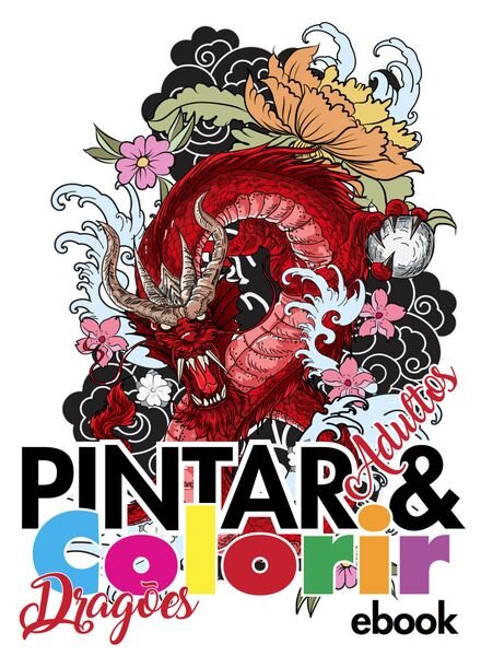 Pintar e Colorir Adultos – 19 Agosto 2024 Cover