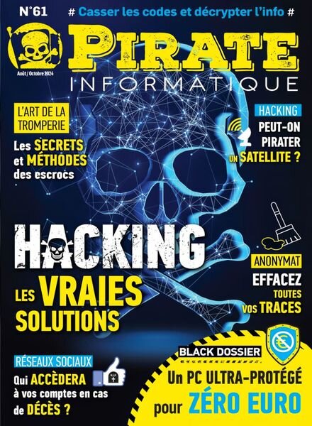 Pirate Informatique – Aout-Octobre 2024 Cover