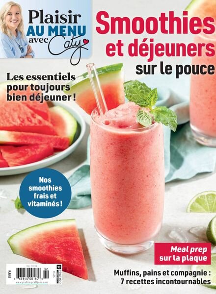Plaisir au menu avec Caty – Aout 2024 Cover