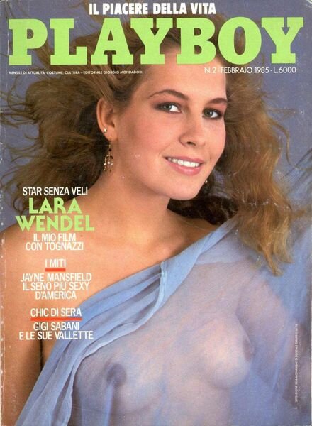 Playboy Italia – N 2 Febbraio 1985 Cover