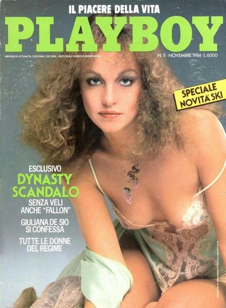 Playboy Italia – Numero 11 – Novembre 1984 Cover