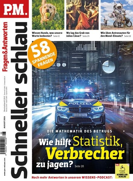 PM Schneller Schlau – August 2024 Cover