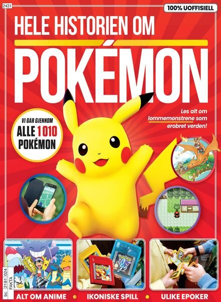 Pokemon Norge – Historien om Pokemon 2024 Cover