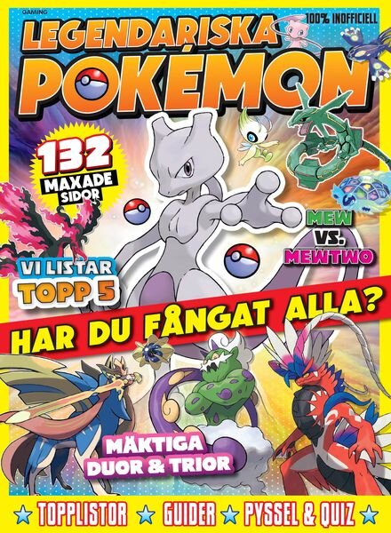 Pokemon Sverige – Juni 2024 Cover