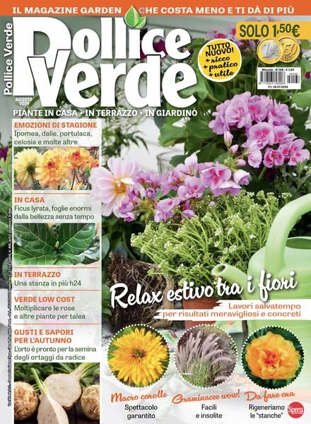 Pollice Verde – Agosto 2024 Cover
