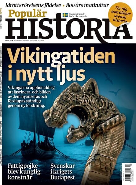 Popular Historia – 26 Augusti 2024 Cover