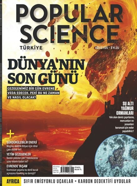 Popular Science Turkiye – 1 Agustos 2024 Cover