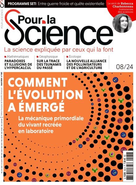 Pour la Science – Aout 2024 Cover