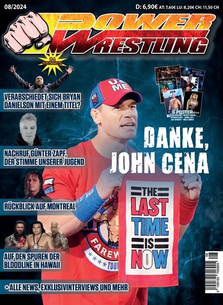 Power-Wrestling – August 2024 Cover
