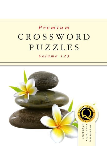 Premium Crossword Puzzles – Issue 123 2024 Cover