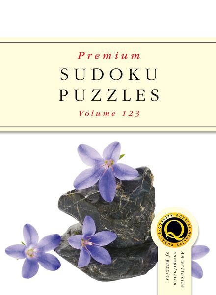 Premium Sudoku Puzzles – Issue 123 2024 Cover