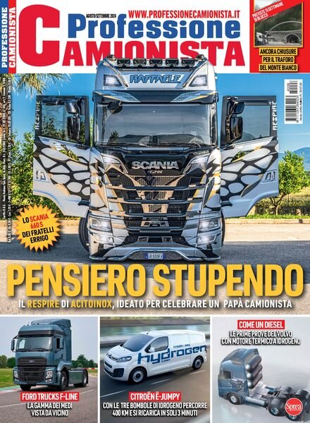 Professione Camionista – Agosto-Settembre 2024 Cover